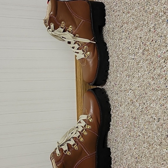 Steve Madden, women's brown hiking boots sz 5.5 NWOT - Picture 4 of 8